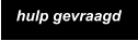 hulp gevraagd
