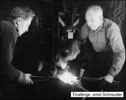 Tinallinge, smid Schreuder